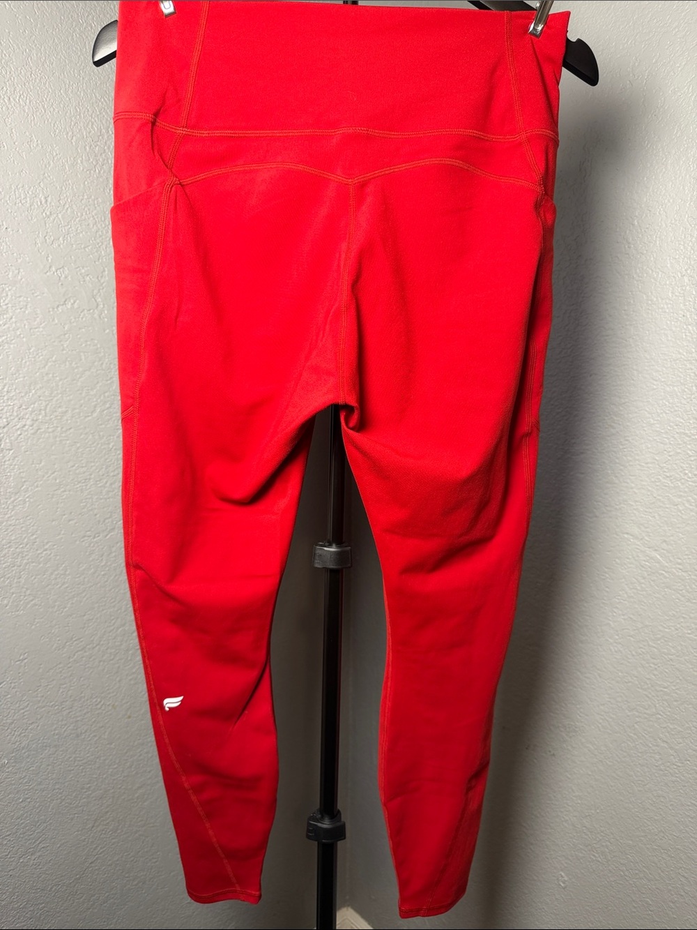 Fabletics Bright Red High-Waist Leggings - Picture 5 of 6